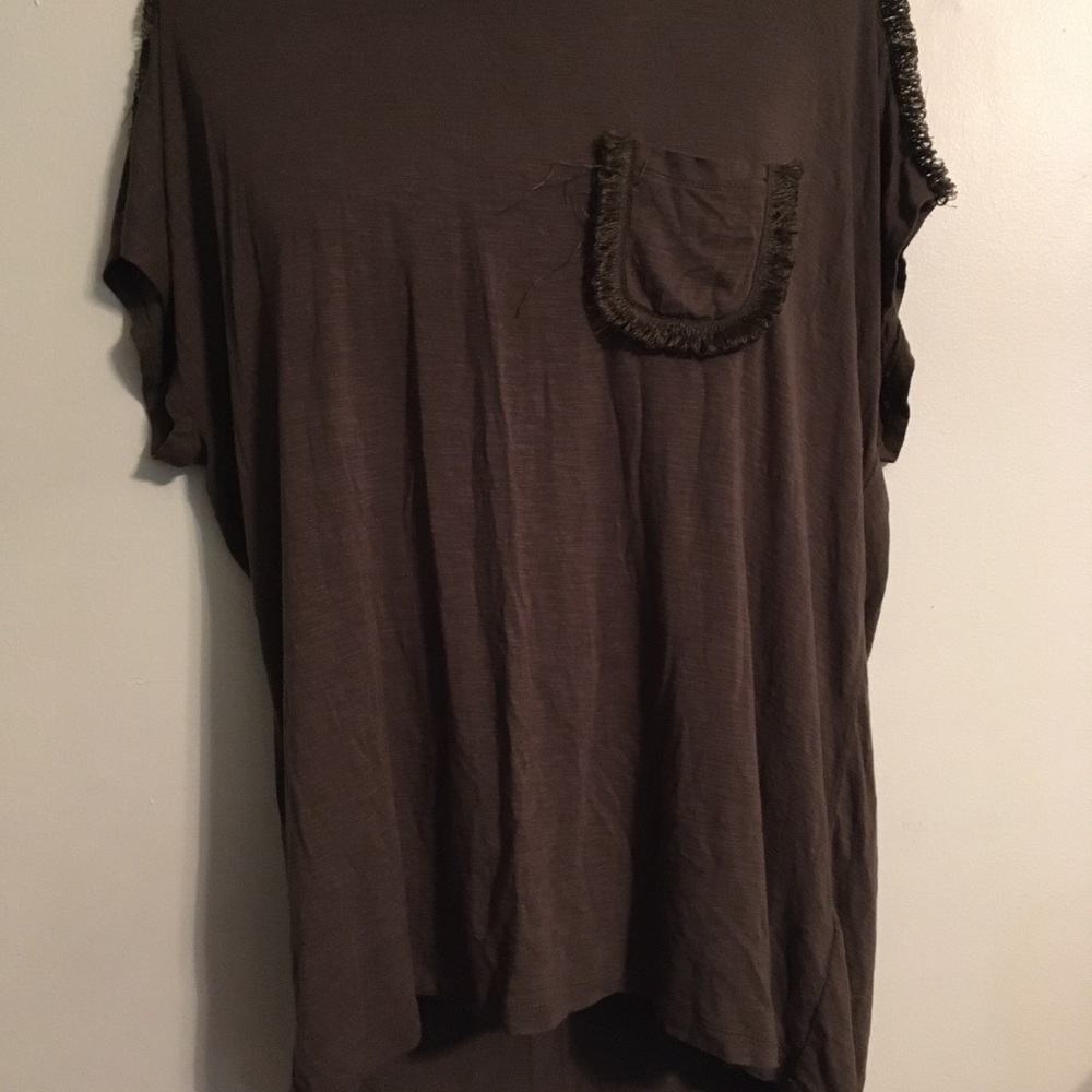 Army green top